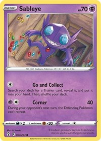 Sableye 067/203 · Reverse Holo