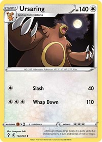 Ursaring 127/203 · Reverse Holo