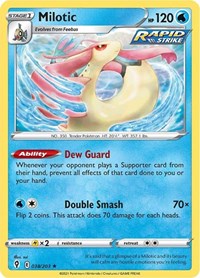 Milotic 038/203 · Reverse Holo