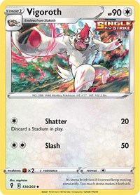 Vigoroth 130/203 · Reverse Holo