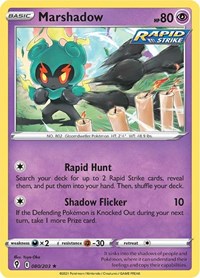 Marshadow 080/203 · Reverse Holo