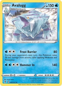 Avalugg 045/203 · Reverse Holo