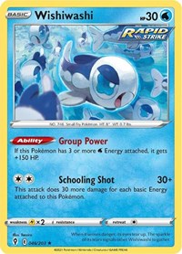 Wishiwashi 046/203 · Reverse Holo