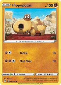 Hippopotas 084/203 · Reverse Holo