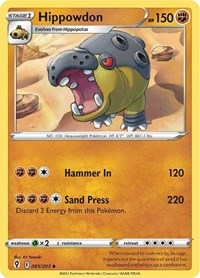 Hippowdon 085/203 · Reverse Holo