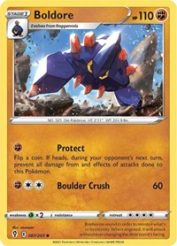 Boldore 087/203 · Reverse Holo