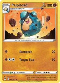 Palpitoad 089/203 · Reverse Holo