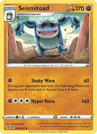 Seismitoad 090/203 · Reverse Holo