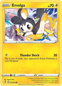 Emolga 057/203 · Reverse Holo