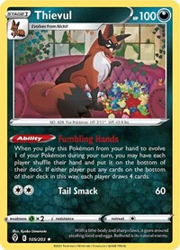 Thievul 105/203 · Reverse Holo