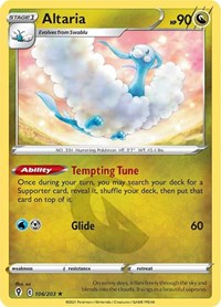 Altaria 106/203 · Reverse Holo