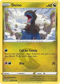 Deino 113/203 · Reverse Holo