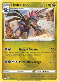 Hydreigon 115/203 · Reverse Holo