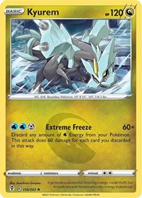 Kyurem 116/203 · Reverse Holo
