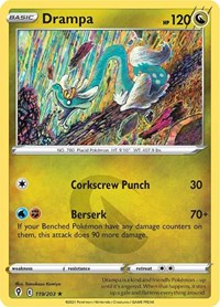 Drampa 119/203 · Reverse Holo