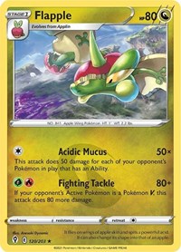 Flapple 120/203 · Reverse Holo