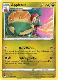 Appletun 121/203 · Reverse Holo