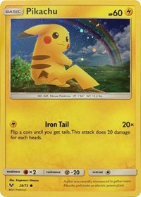 Pikachu (Cosmos Holo) 028/073