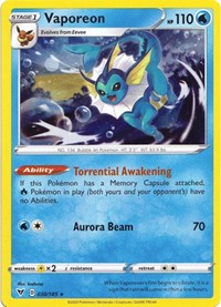 Vaporeon (Cosmos Holo) 030/185