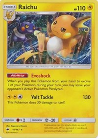 Raichu (Cosmos Holo) 041/147