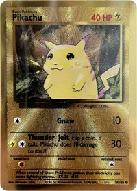 Pikachu (Celebrations Metal Card) 058/102