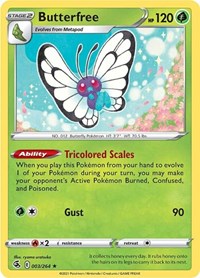 Butterfree 003/264 · Reverse Holo