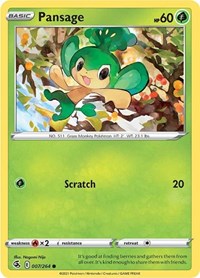Pansage 007/264 · Reverse Holo