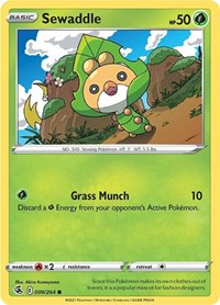 Sewaddle 009/264 · Reverse Holo