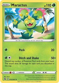 Maractus 012/264 · Reverse Holo