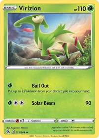 Virizion 015/264 · Reverse Holo
