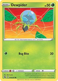 Dewpider 019/264 · Reverse Holo