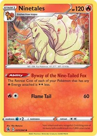 Ninetales 031/264 · Reverse Holo