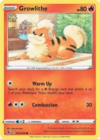 Growlithe 032/264 · Reverse Holo