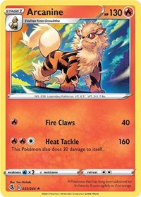Arcanine 033/264 · Reverse Holo