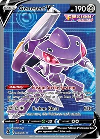 Genesect V Full Art 254/264