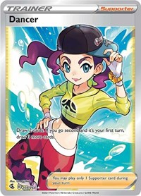 Dancer Full Art 259/264 Fusion Strike Pokémon card