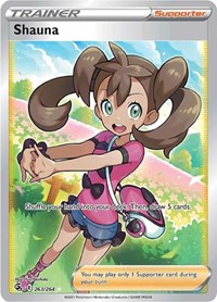 Shauna Full Art 263/264 Fusion Strike Pokémon card