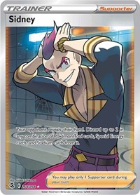 Sidney Full Art 264/264 Fusion Strike Pokémon card