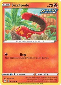 Sizzlipede 047/264 · Reverse Holo