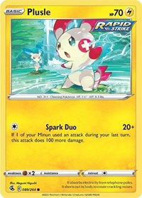 Plusle 089/264 · Reverse Holo