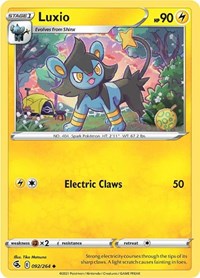 Luxio 092/264 · Reverse Holo