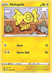 Helioptile 098/264 · Reverse Holo
