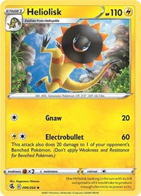 Heliolisk 099/264 · Reverse Holo