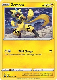 Zeraora 102/264 · Reverse Holo