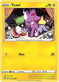 Toxel 105/264 · Reverse Holo