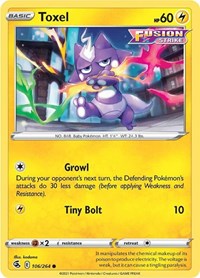 Toxel 106/264 · Reverse Holo