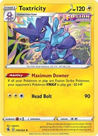 Toxtricity 108/264 · Reverse Holo