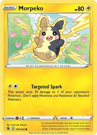 Morpeko 109/264 · Reverse Holo