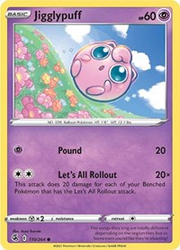 Jigglypuff 110/264 · Reverse Holo