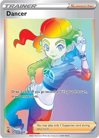 Dancer Secret 274/264 Fusion Strike Pokémon card